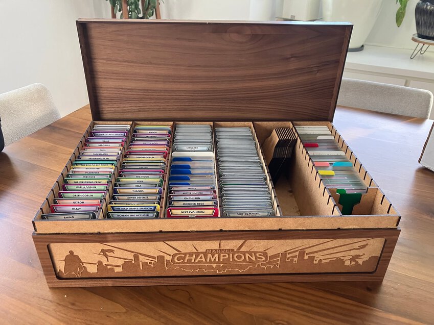 Best Marvel Champions Storage Solutions | The Board Game Collection