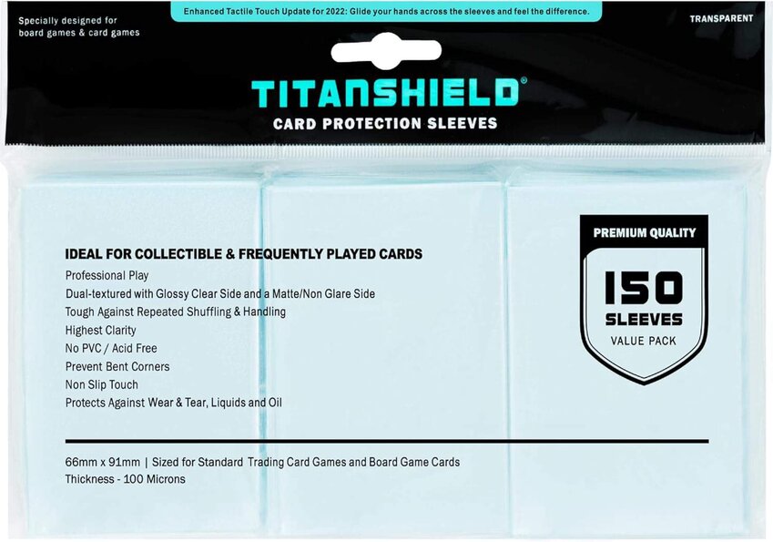 football card plastic sleeves Ultra Pro: Standard Card Sleeves – The Sword & Board main image 0