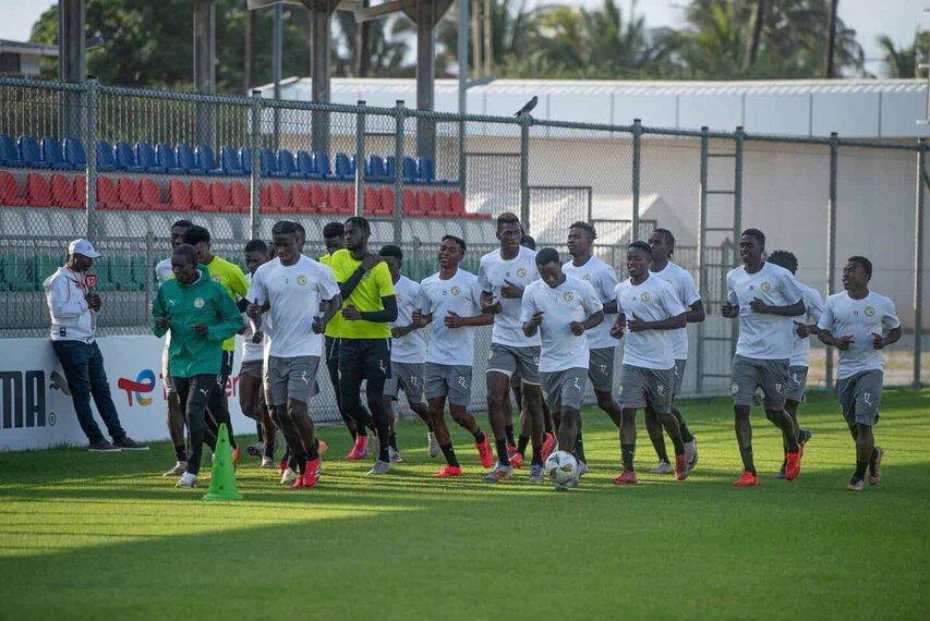 CHAN 2025 : Séance complète des Lions locaux avant le Soudan (Images) - wiwsport