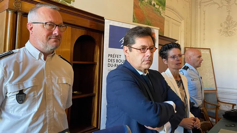 Le préfet Georges-François Leclerc, le 25 septembre 2025. (Photo : CBy)