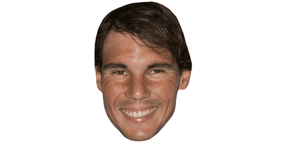 Rafael Nadal Celebrity Face Mask Rafael Nadal Celebrity Face Mask