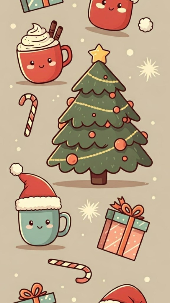 45 Cute Christmas Wallpapers for Iphone to Make Your Screen ...