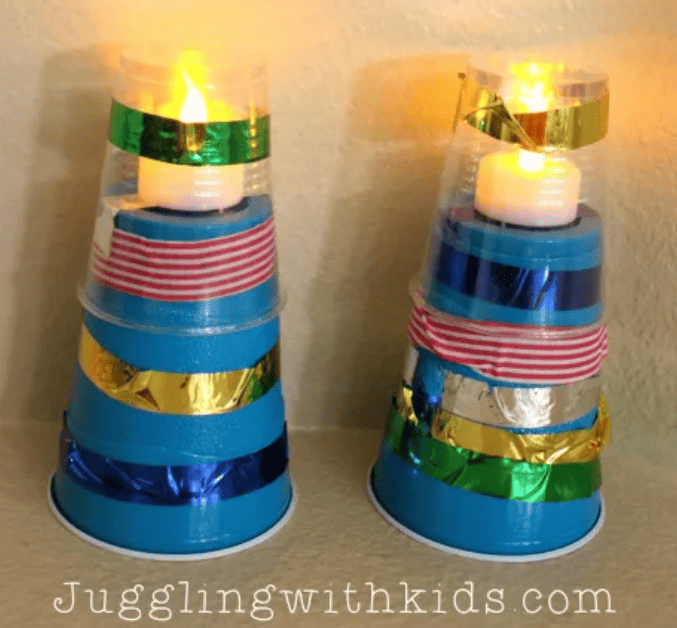 Summer Craft for Kids - Melting Beads Lighthouse