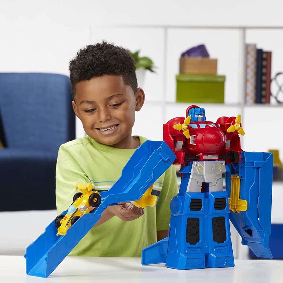Wild Republic Truck Adventure Toy Set With Triceratops - Imaginative Play Gift For Kids, 4 Inches