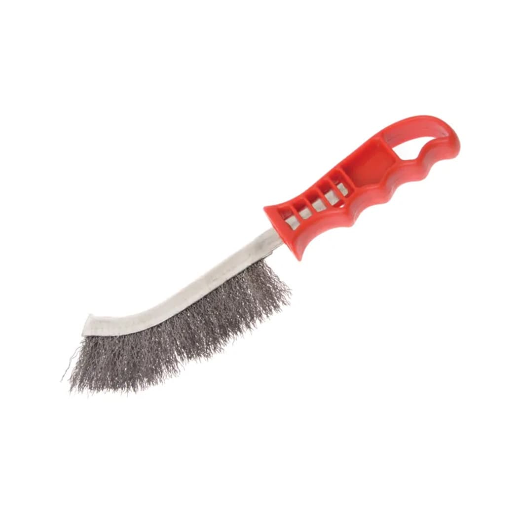 Faithfull Stainless Steel Wire Scratch Brush | Cornish Lime