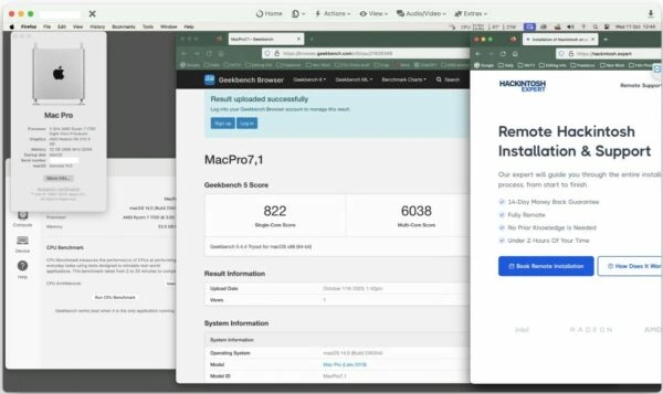 Screenshot of Gigabyte GA-A320M-H | AMD Ryzen 7 1700 | RX 570