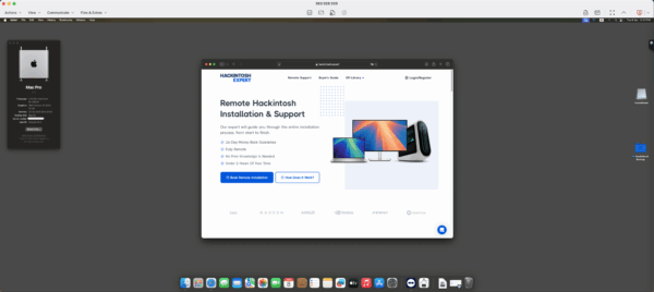 Screenshot of [Asus Prime Z690-P D4] Hackintosh [Sequoia] success installation showing Geekbench performance scores [i9-12900K] and [RX 6800 XT] with [MacPro 7,1] SMBIOS.