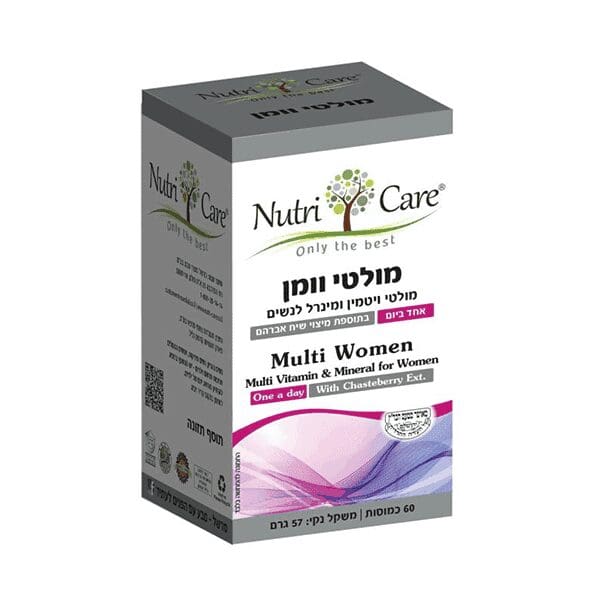 מולטי וומן – 60 כמוסות – נוטריקר
