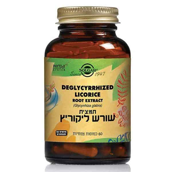 ליקוריץ – 60 כמוסות – סולגאר