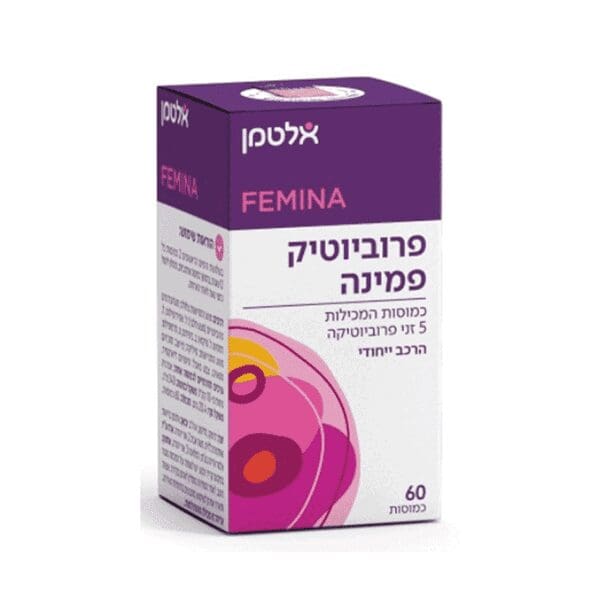 פרוביוטיק פמינה – 60 כמוסות – אלטמן