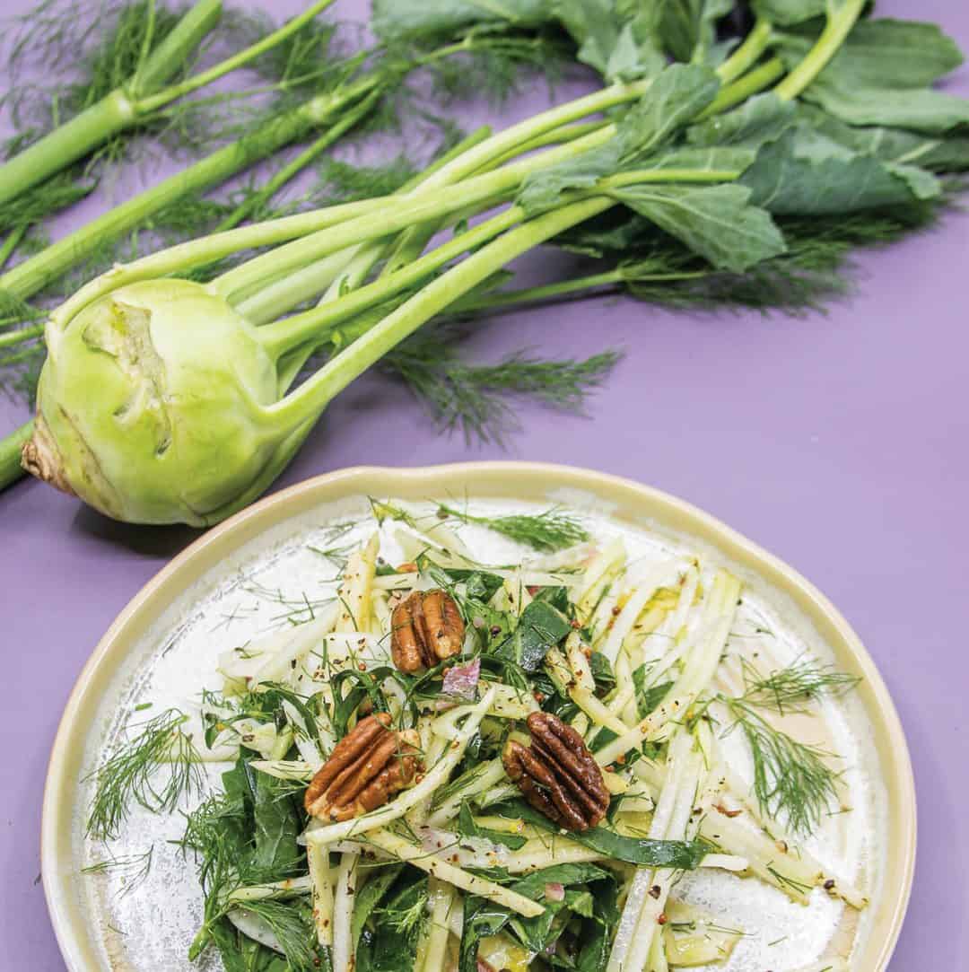Kohlrabi & Fennel Slaw Edible New Mexico