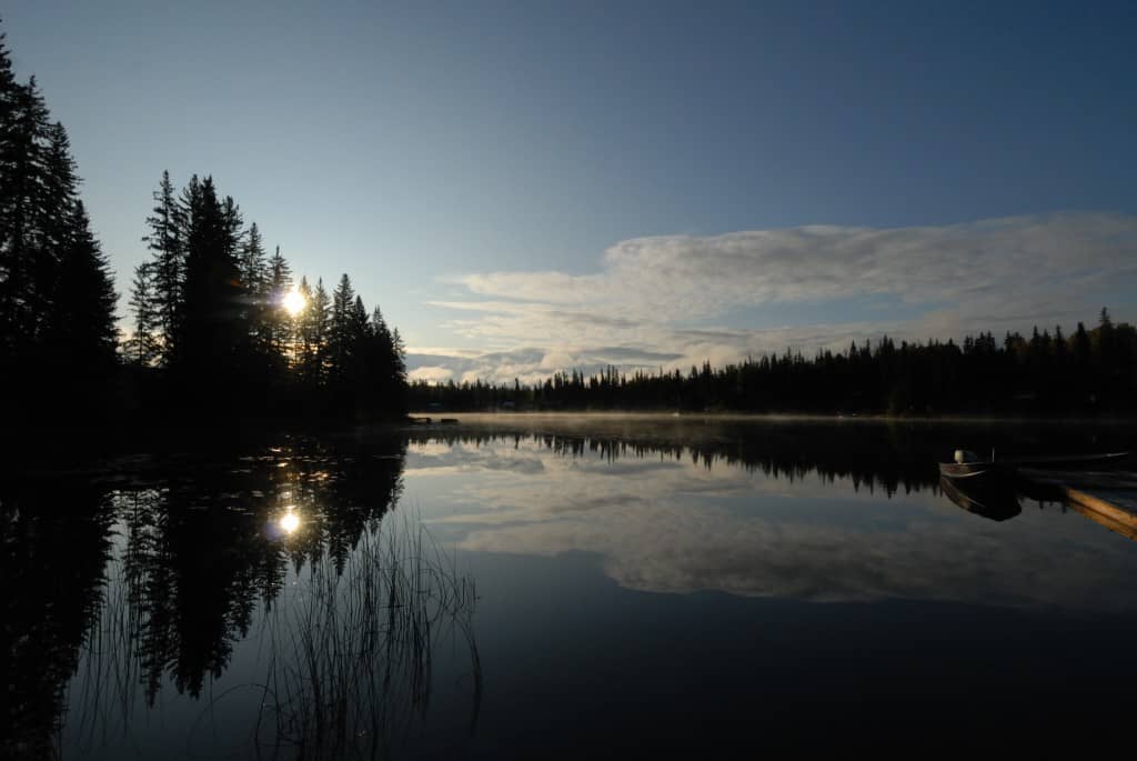 lake fishing resort