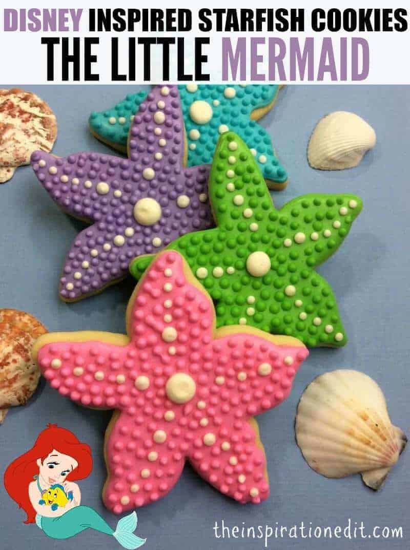 The Little Mermaid Starfish Cookie Food Idea