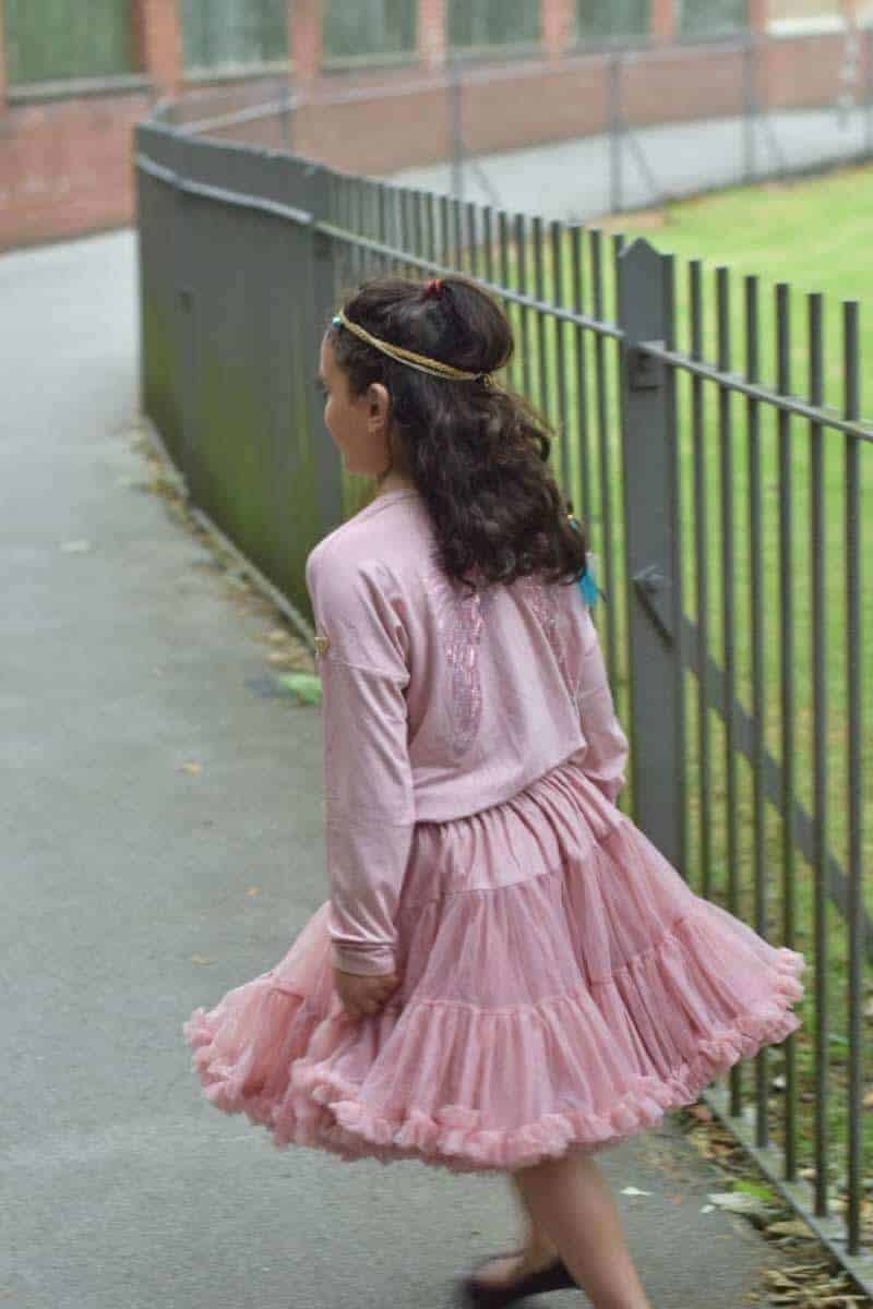 angel's face tutu