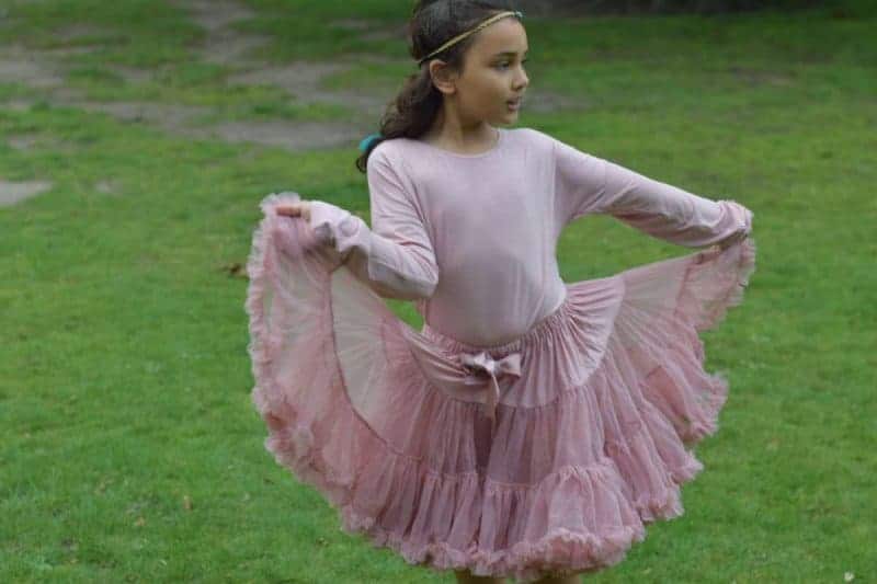 angel's face tutu
