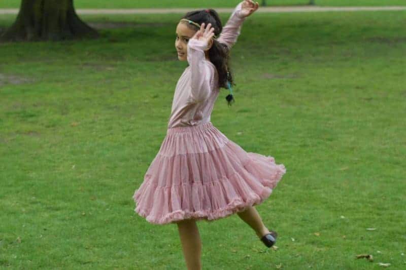 angel's face tutu
