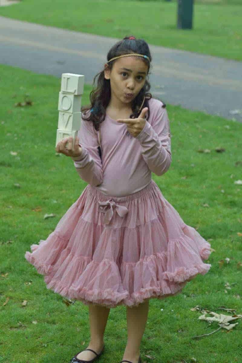 angel's face tutu