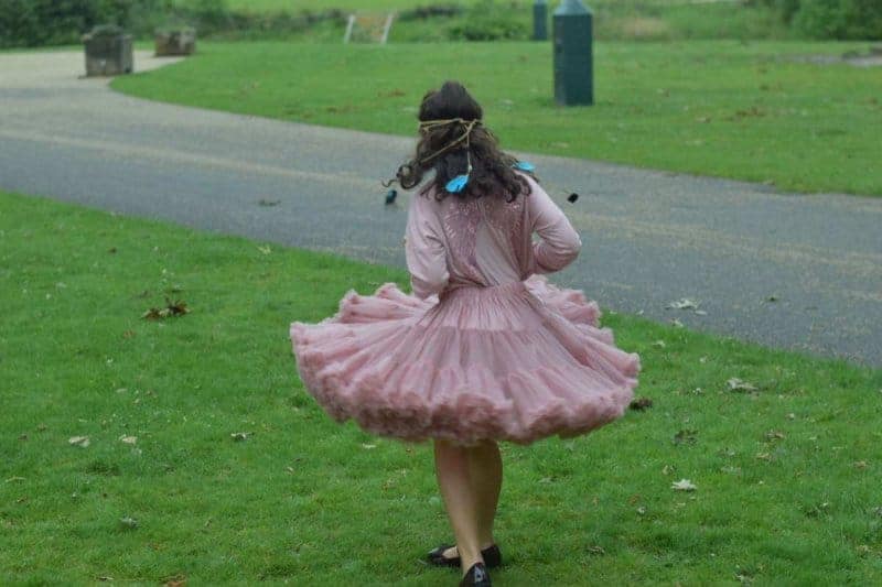 angel's face tutu