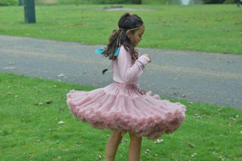angel's face tutu