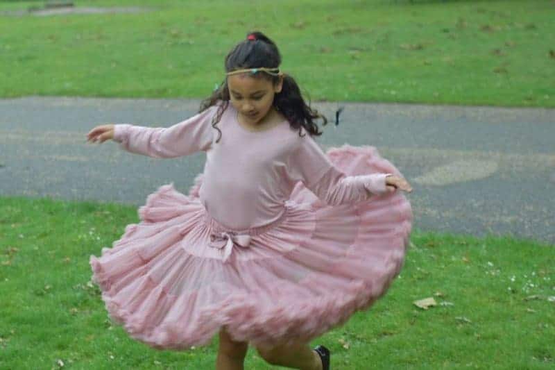 angel's face tutu