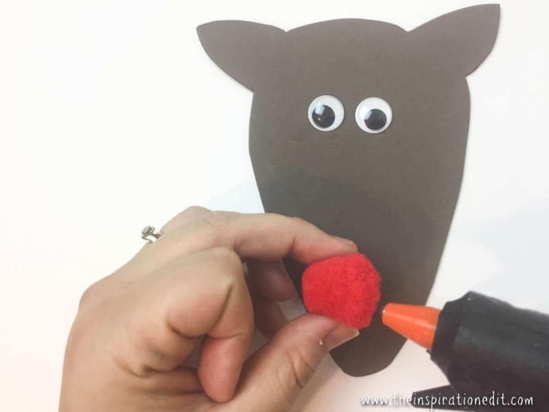 Rudolf Craft for Kids.