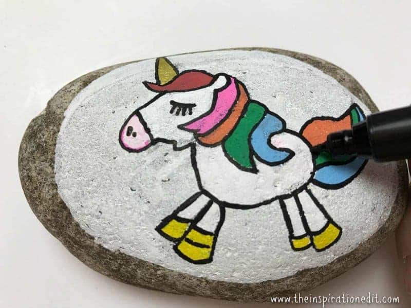 Easy Unicorn Painting Tutorial.