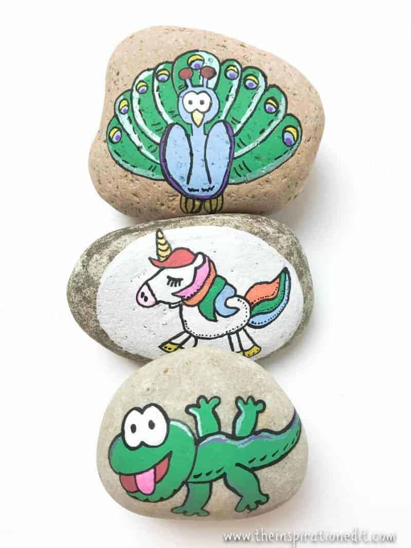 Painted Unicorn Rock.