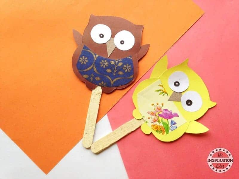 Owl Popsicle Stick Craft.