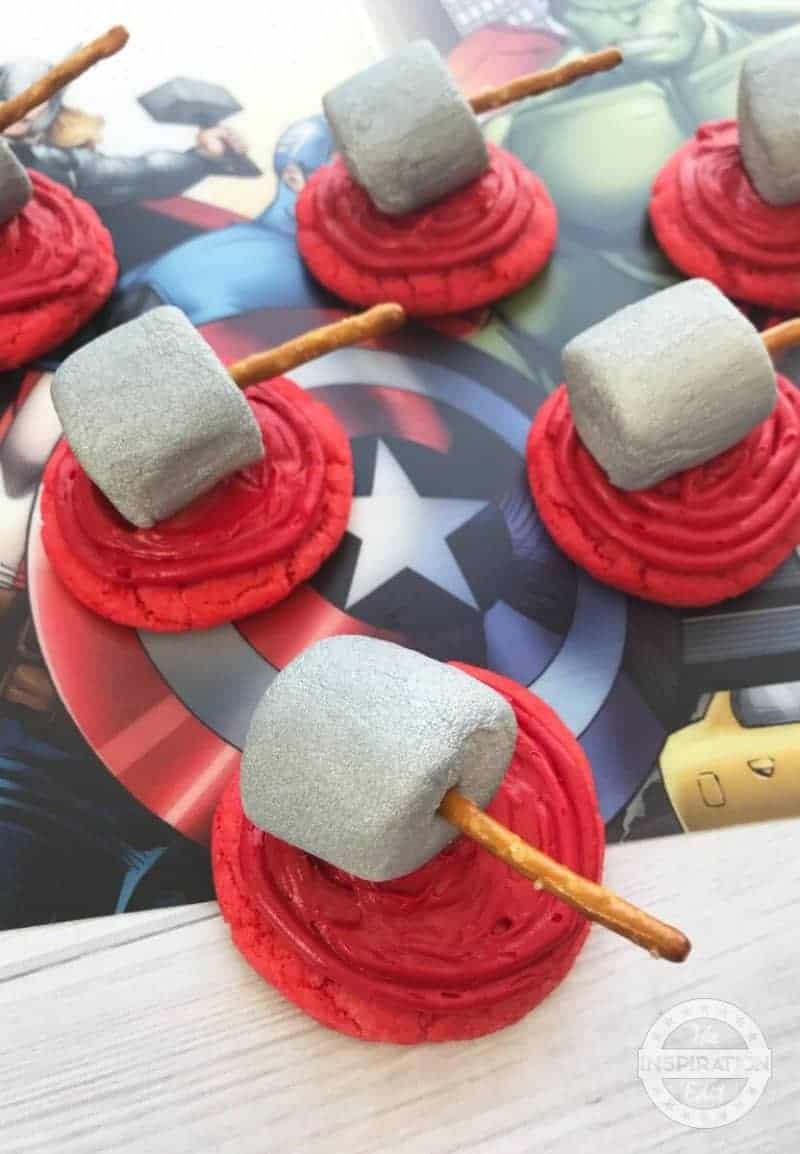 Thor Cookies For Superhero Parties