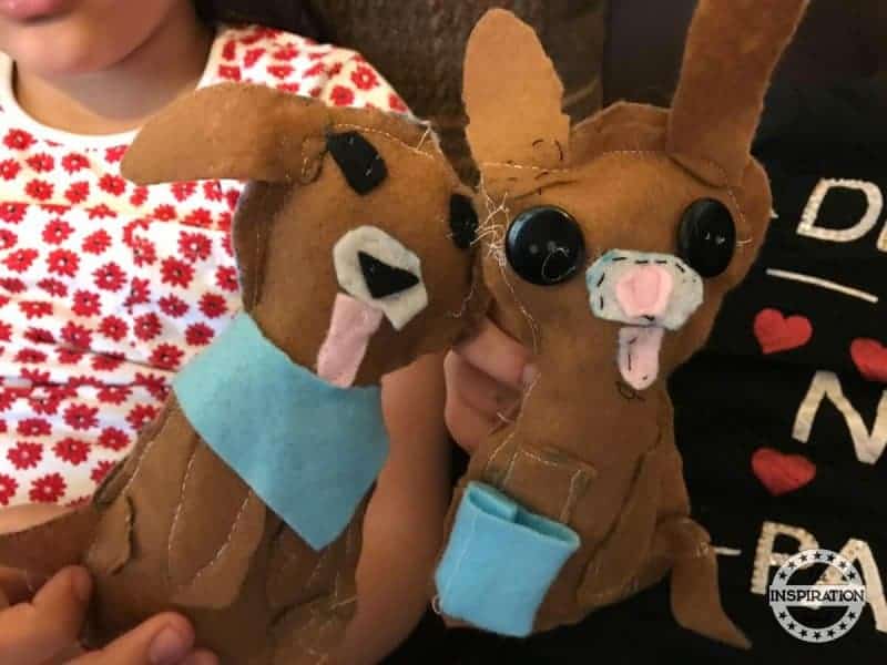 easy sew plush dog for kids