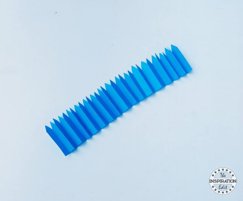 4th July Paper Flower Craft.