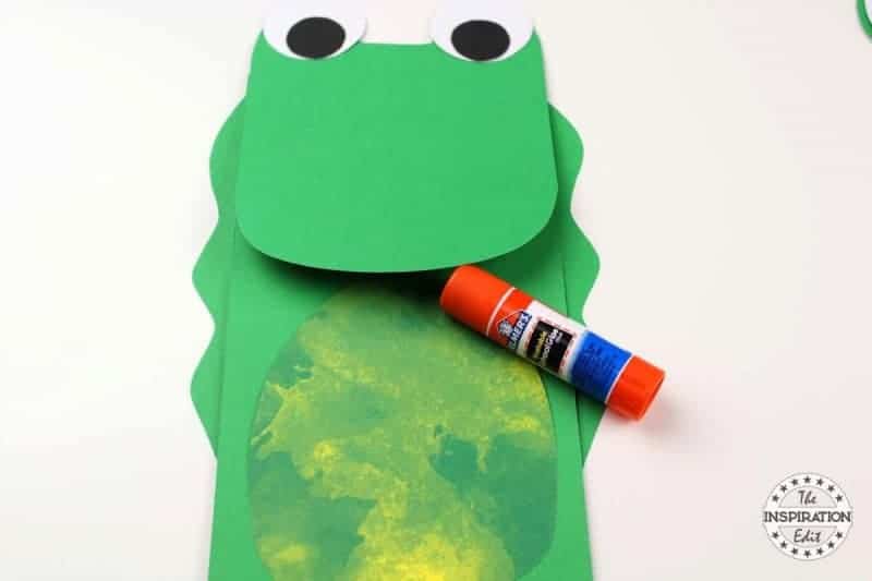 Alligator Puppet Alligator Craft for Kids.