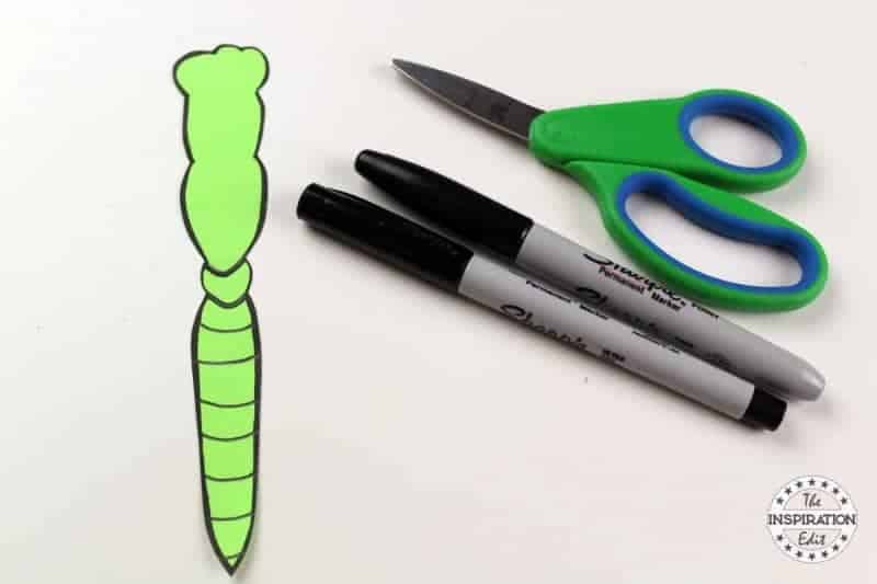 Black Markers, Scissors, and a Piece of the Mask.