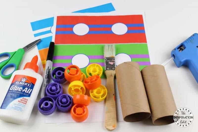 Toilet Tube Craft for Preschool Kids.