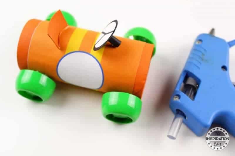 Toilet Tube Car Craft.