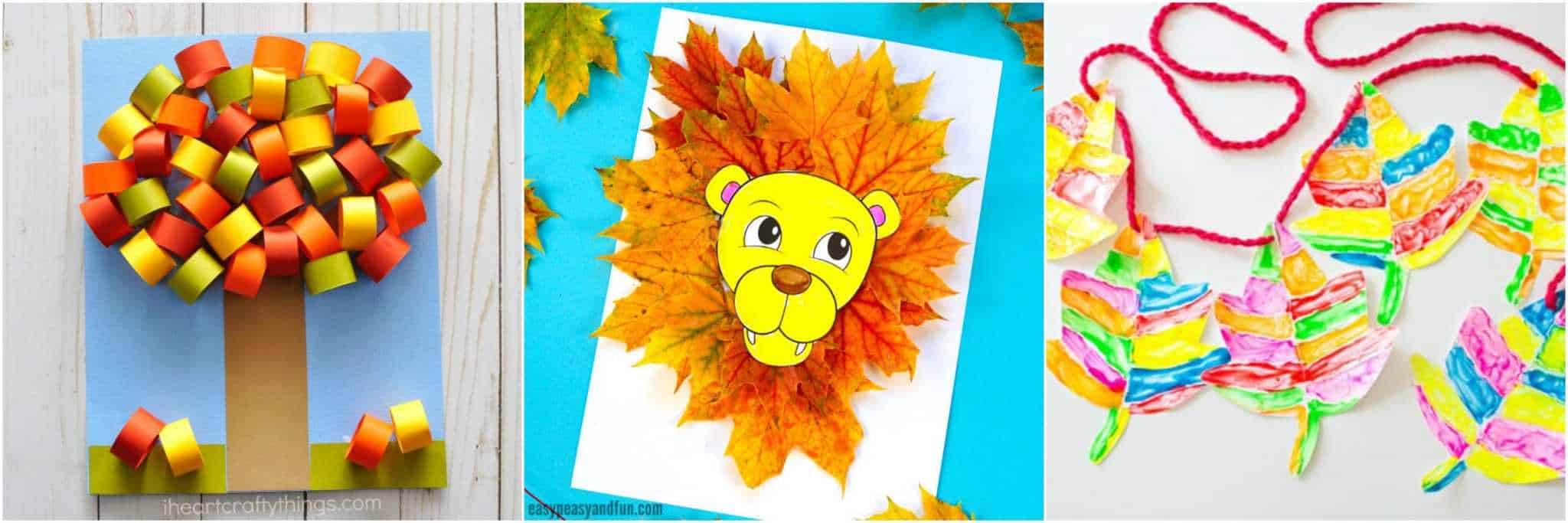Autumn and Fall Crafts for Kids.