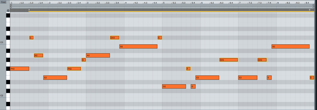 Adding More Bassline Notes To Create Movement 1024x358