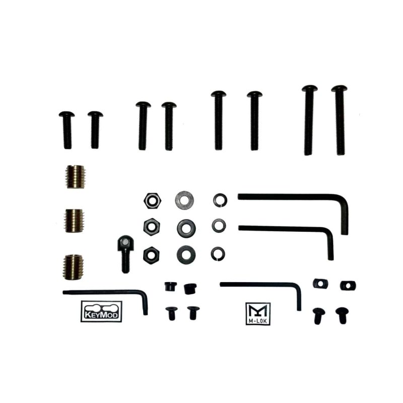 BipodeXt Rail Mounting Hardware Kit