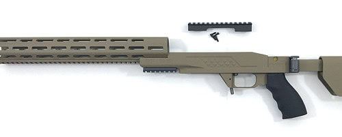 BR15 Stock-REM700-Long Action-Side Folder-Right Hand, Flat Dark Earth