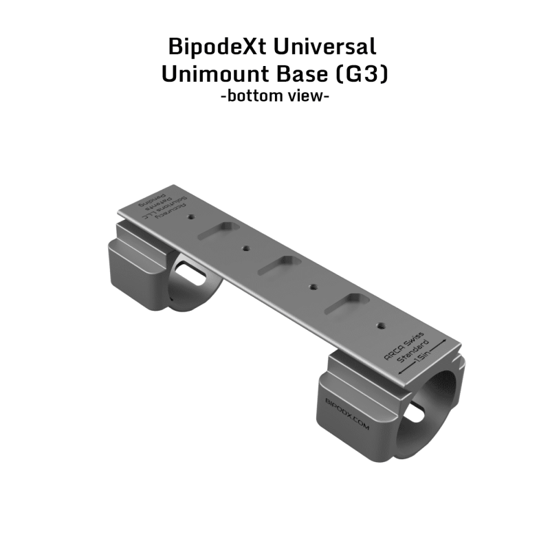 Bipodext-Unimount-universal-base-isometric-bottom-view