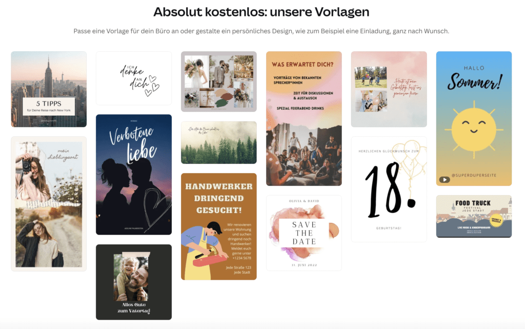 Canva Beispiel