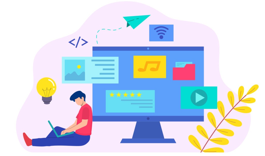 Content Marketing Illustration