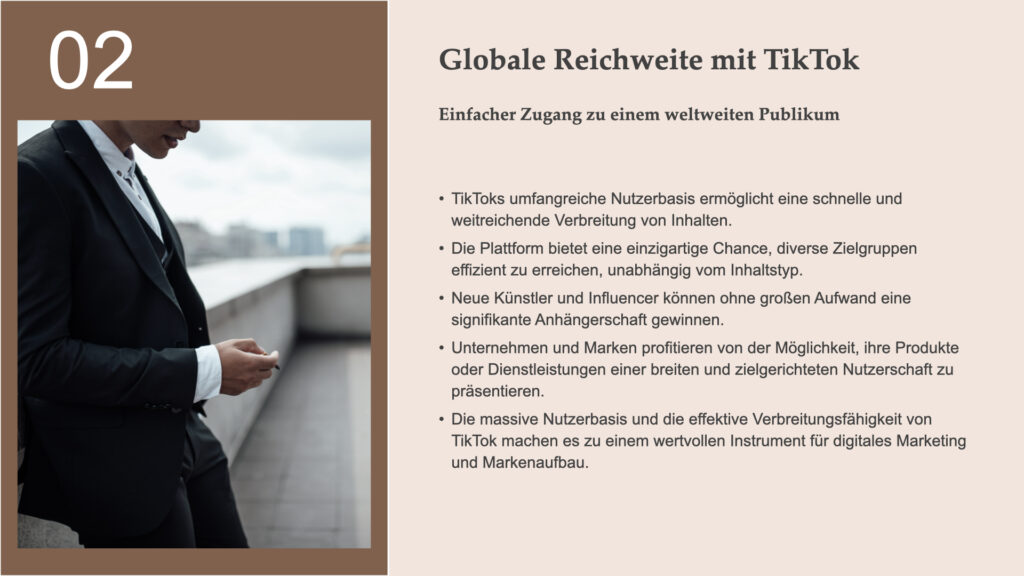 02 Globale Reichweite mit TikTok