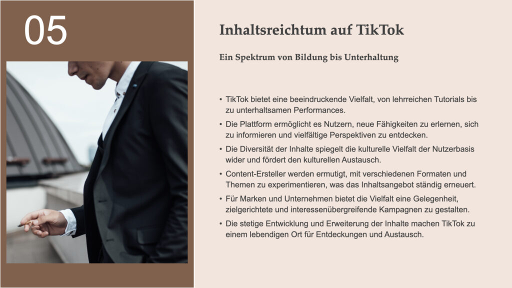 05 Inhaltsreichtum auf TikTok