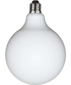 Alternative view of Żarówka dekoracyjna Globe 125 (G125) Porcelain LED 8W