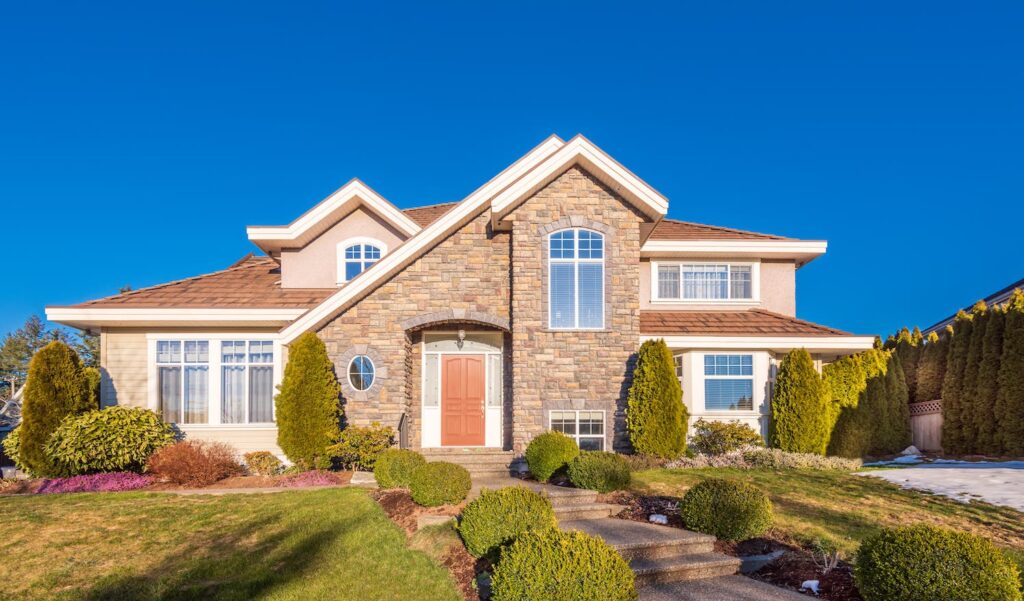 brick home exterior