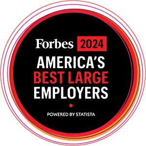 Forbes 2024 America's Best Large employers. Powered by Statista