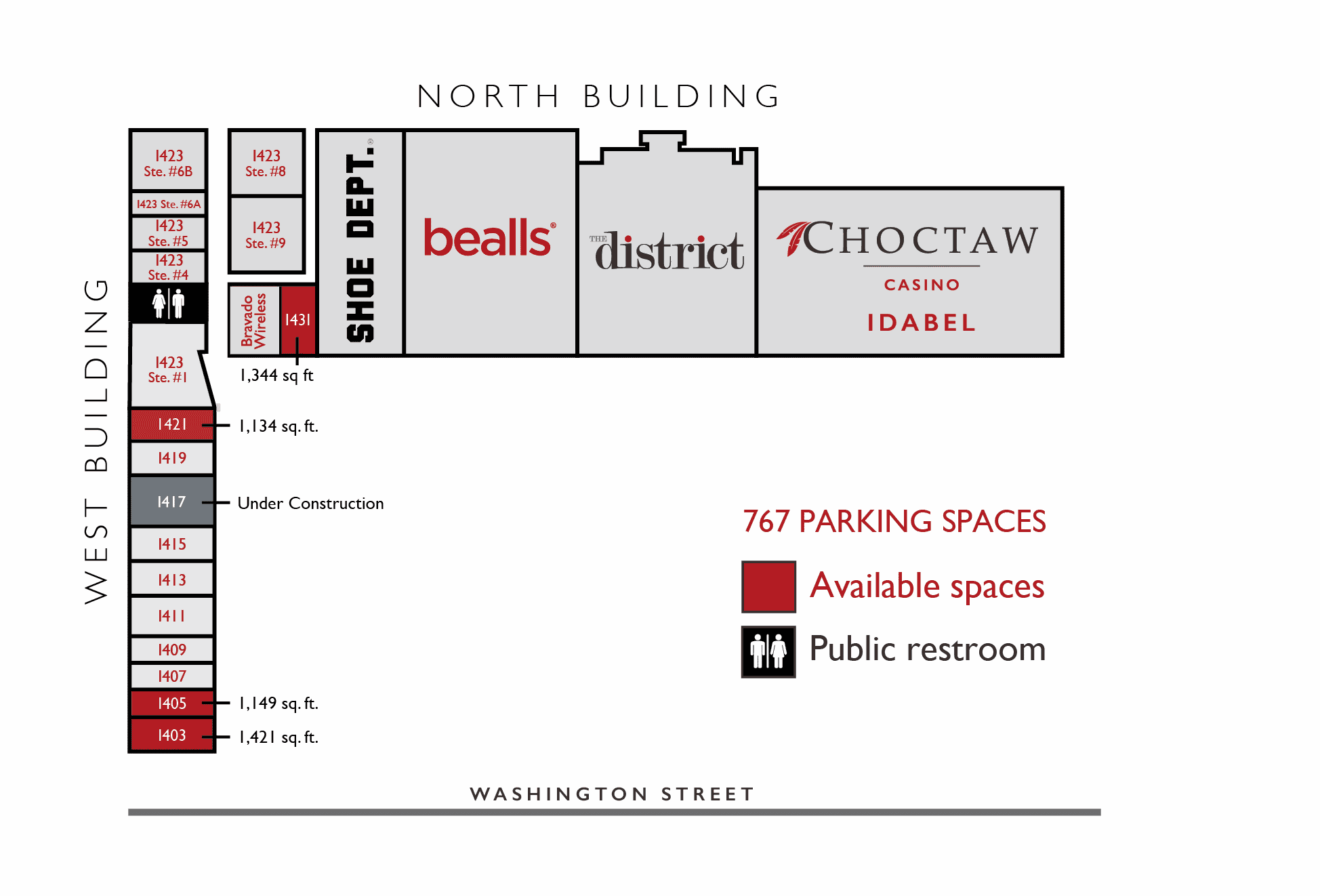 Choctaw Village Directory Map