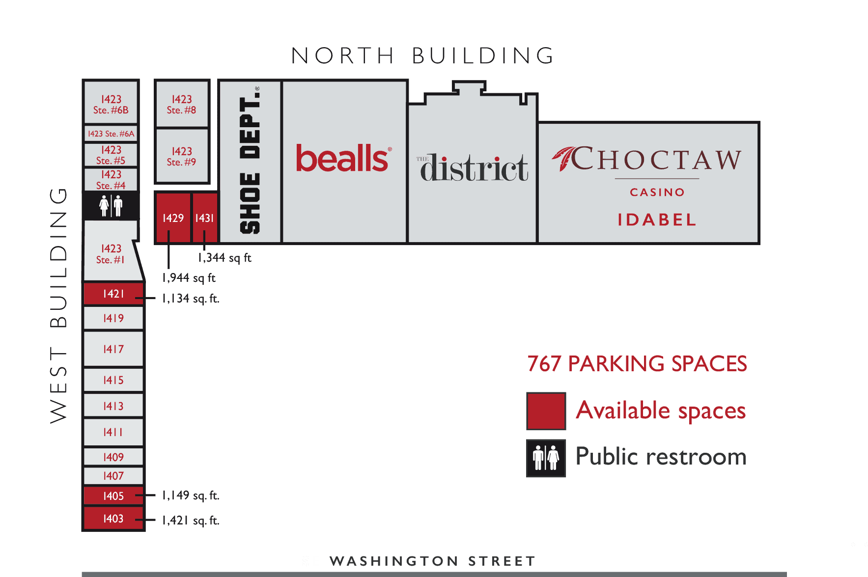 Choctaw Village Directory Map