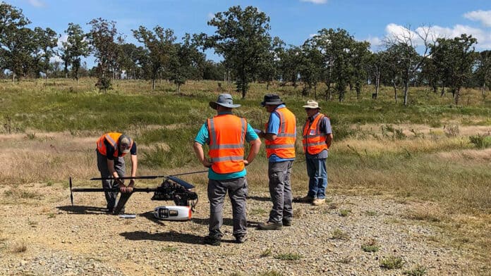 Beyond-Visual-Line-of-Sight Linear Infrastructure Inspection